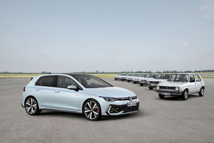 Nyolc generáció 50 év alatt – A Golf jegyében telik a 2024-es év a Volkswagennél